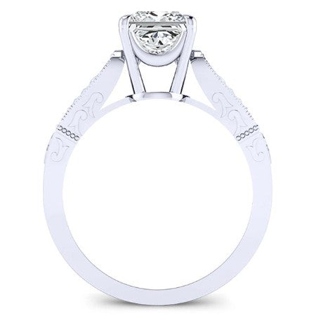 Heath Princess Diamond Engagement Ring (Lab Grown Igi Cert) whitegold