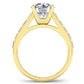 Yarrow Round Diamond Engagement Ring (Lab Grown Igi Cert) yellowgold