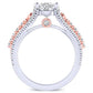 Sireli Cushion Diamond Engagement Ring (Lab Grown Igi Cert) whitegold