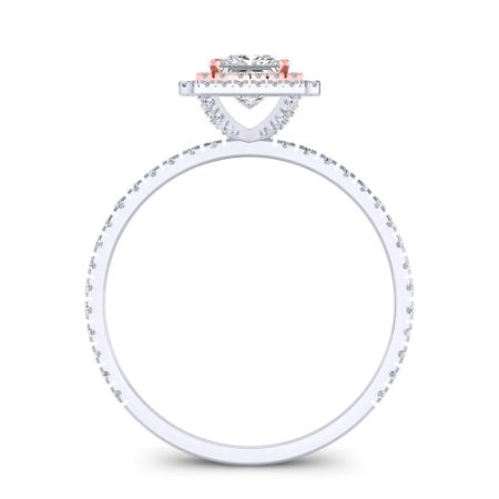Juniper Princess Diamond Engagement Ring (Lab Grown Igi Cert) whitegold