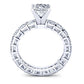 Crisantha Princess Diamond Engagement Ring (Lab Grown Igi Cert) whitegold