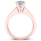 Rosemary Cushion Diamond Engagement Ring (Lab Grown Igi Cert) rosegold