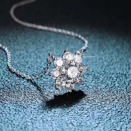Harlee Diamond Necklace (Clarity Enhanced) whitegold