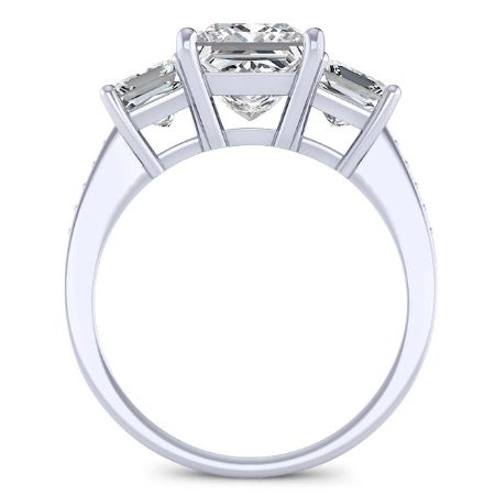 Dietes Princess Diamond Engagement Ring (Lab Grown Igi Cert) whitegold