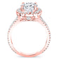Lilac Princess Diamond Engagement Ring (Lab Grown Igi Cert) rosegold