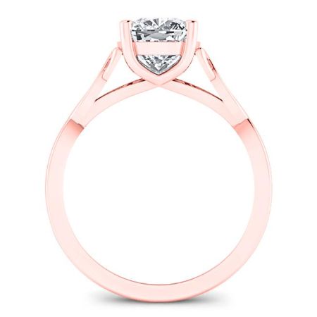 Nolina Cushion Diamond Engagement Ring (Lab Grown Igi Cert) rosegold