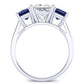 Ilex Princess Diamond Engagement Ring (Lab Grown Igi Cert) whitegold