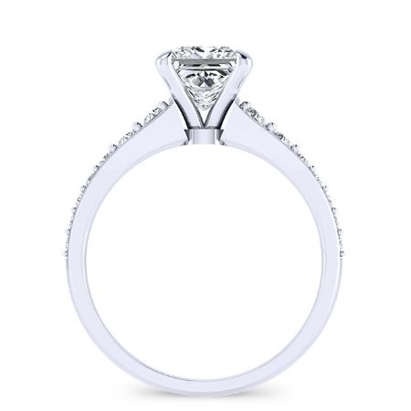 Holly Princess Diamond Engagement Ring (Lab Grown Igi Cert) whitegold