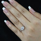 Pavonia Round Diamond Engagement Ring (Lab Grown Igi Cert) whitegold
