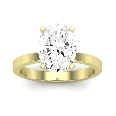 Lantana Oval Diamond Bridal Set (Lab Grown Igi Cert) yellowgold