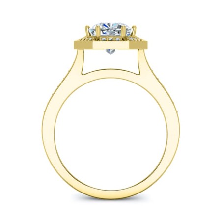 Anise Cushion Diamond Bridal Set (Lab Grown Igi Cert) yellowgold