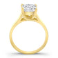 Sundrop Moissanite Matching Band Only (engagement Ring Not Included) For Ring With Princess Center yellowgold