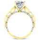 Peregrine Diamond Matching Band Only (engagement Ring Not Included) For Ring With Cushion Center yellowgold