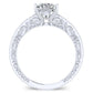 Romy Moissanite Matching Band Only (engagement Ring Not Included) For Ring With Cushion Center whitegold