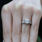Edelweiss Round Diamond Engagement Ring (Lab Grown Igi Cert) whitegold