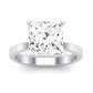 Lantana Moissanite Matching Band Only (engagement Ring Not Included) For Ring With Princess Center whitegold