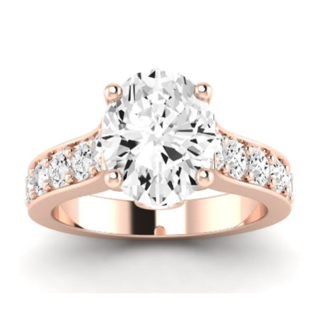 Calluna Oval Diamond Bridal Set (Lab Grown Igi Cert) rosegold