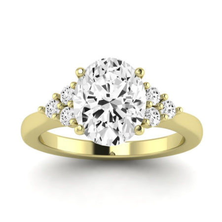 Alyssa Oval Diamond Bridal Set (Lab Grown Igi Cert) yellowgold