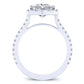 Cypress Princess Diamond Engagement Ring (Lab Grown Igi Cert) whitegold