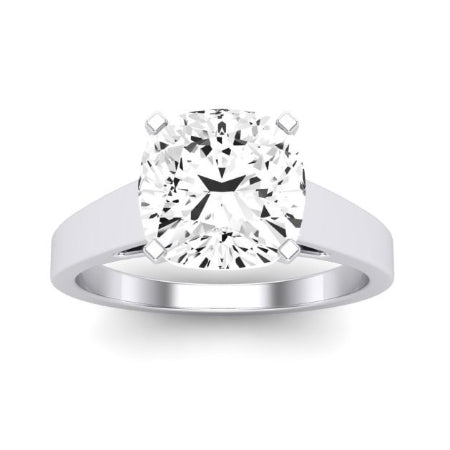 Snowdrop Diamond Matching Band Only (engagement Ring Not Included) For Ring With Cushion Center whitegold