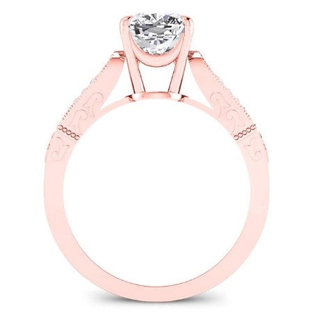 Heath Cushion Diamond Bridal Set (Lab Grown Igi Cert) rosegold