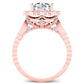 Lita Diamond Matching Band Only (engagement Ring Not Included) For Ring With Round Center rosegold