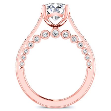 Nala Round Diamond Bridal Set (Lab Grown Igi Cert) rosegold