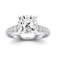 Holly Diamond Matching Band Only (does Not Include Engagement Ring) For Ring With Cushion Center whitegold