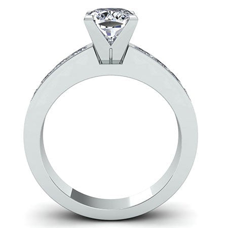 Ayana Cushion Diamond Engagement Ring (Lab Grown Igi Cert) whitegold