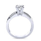Crocus Diamond Matching Band Only (engagement Ring Not Included) For Ring With Cushion Center whitegold