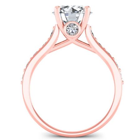 Calluna Round Diamond Bridal Set (Lab Grown Igi Cert) rosegold