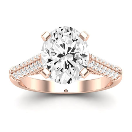 Iberis Oval Diamond Bridal Set (Lab Grown Igi Cert) rosegold