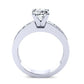 Ayana Diamond Matching Band Only (engagement Ring Not Included) For Ring With Cushion Center whitegold
