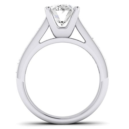 Yarrow Oval Diamond Bridal Set (Lab Grown Igi Cert) whitegold