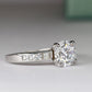 Ayana Round Diamond Engagement Ring (Lab Grown Igi Cert) rosegold