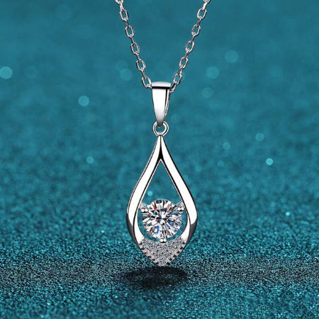 Kimora Diamond Necklace (Clarity Enhanced) whitegold