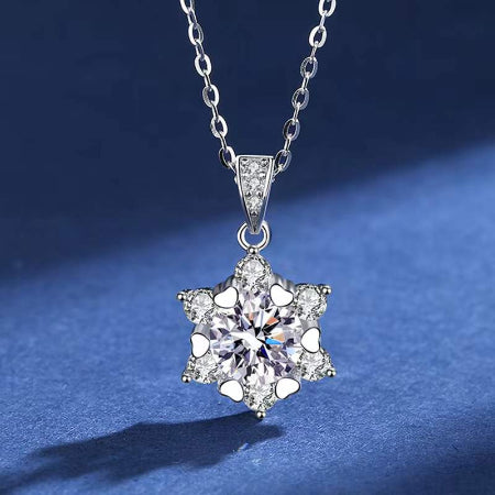 Giselle Diamond Necklace (Clarity Enhanced) whitegold