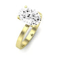Lantana Moissanite Matching Band Only (engagement Ring Not Included) For Ring With Oval Center yellowgold