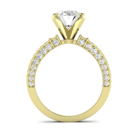 Daphne Oval Diamond Bridal Set (Lab Grown Igi Cert) yellowgold