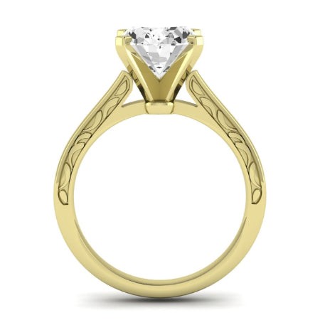 Astilbe Oval Diamond Bridal Set (Lab Grown Igi Cert) yellowgold