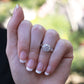 Jasmine Round Diamond Engagement Ring (Lab Grown Igi Cert) whitegold
