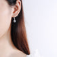 Belinda Moissanite Earrings whitegold