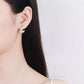 Nida Diamond Earrings whitegold