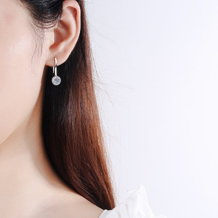 Belinda Diamond Earrings (Clarity Enhanced) whitegold