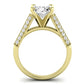 Iberis Diamond Matching Band Only (does Not Include Engagement Ring) For Ring With Oval Center yellowgold