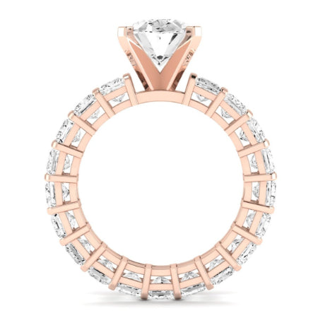 Kalina Oval Diamond Bridal Set (Lab Grown Igi Cert) rosegold