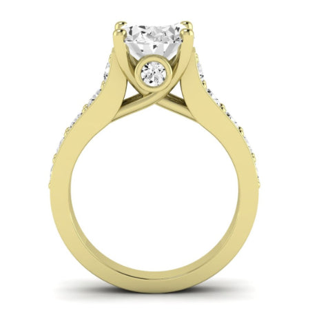 Calluna Oval Diamond Bridal Set (Lab Grown Igi Cert) yellowgold