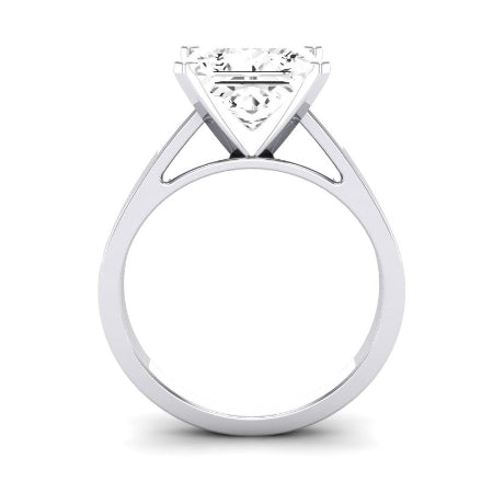 Snowdrop Diamond Matching Band Only (engagement Ring Not Included) For Ring With Princess Center whitegold