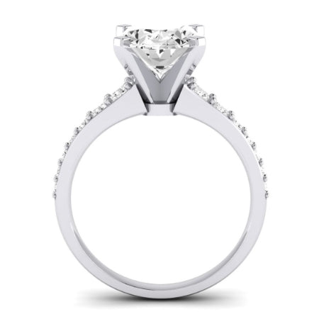 Holly Oval Diamond Bridal Set (Lab Grown Igi Cert) whitegold