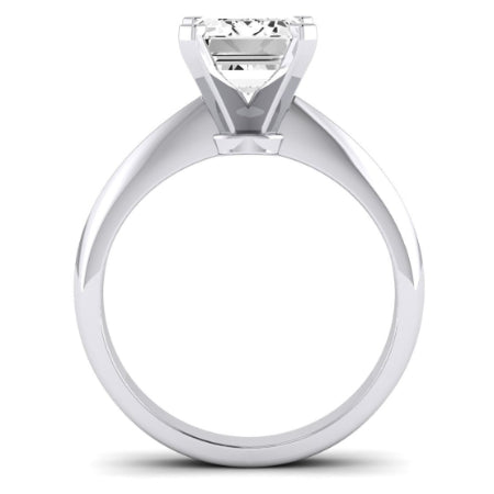 Senna Diamond Matching Band Only ( Engagement Ring Not Included) For Ring With Emerald Center whitegold